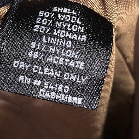 *VINTAGE* JONES NEW YORK CASHMERE COAT - Picture 2 of 5